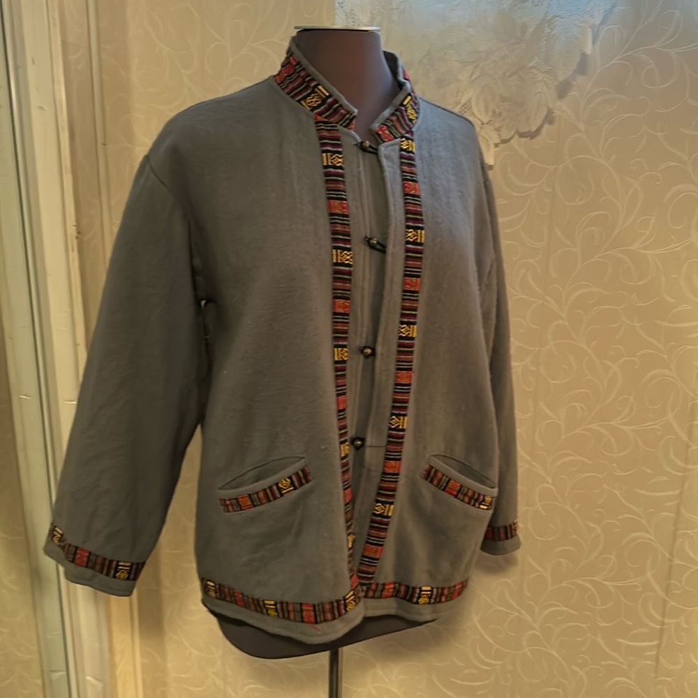 Women’s Tibet wear wool jacket size Med